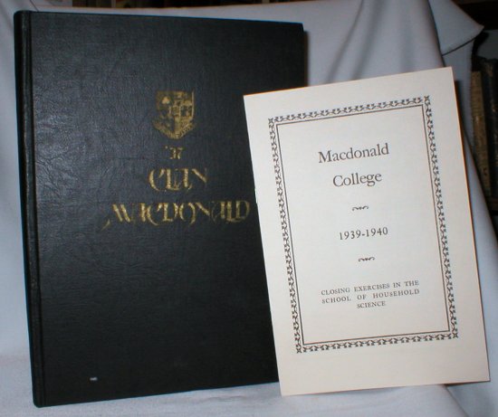 Image for Clan Macdonald; Macdonald College Annual Volume V,1937