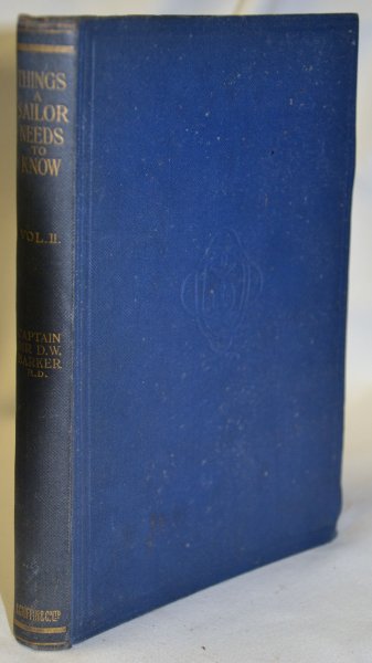 Image for Things a Sailor Needs to Know; Vol. II Only of Two