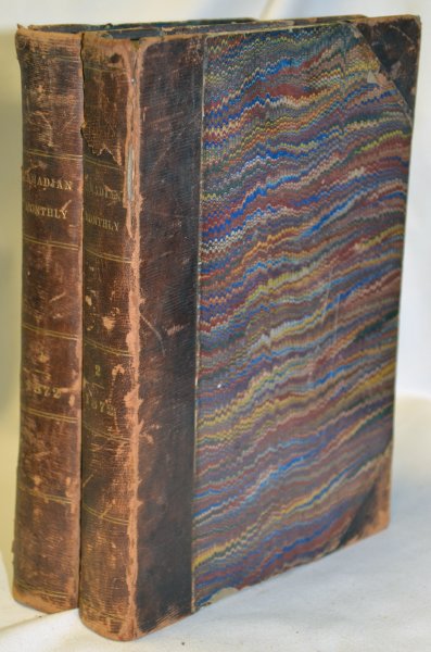 Image for The Canadian Monthly and National Review; Volume I, Jan.To June, 1872 and Volume II, July to Dec., 1872