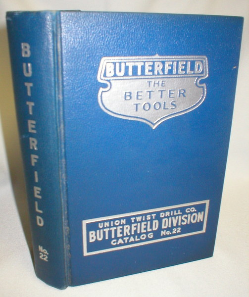 Image for Butterfield Division (Union Twist Drill Co.) Canadian Catalog No. 22