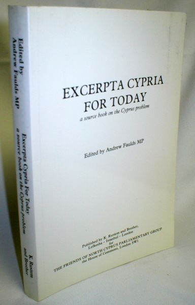 Image for Excerpta Cypria for Today; A Source Book on the Cyprus Problem