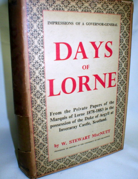 Image for Days of Lorne; Impressions of a Governor-General