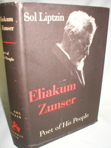Image for Eliakum Zunser, Poet of His People