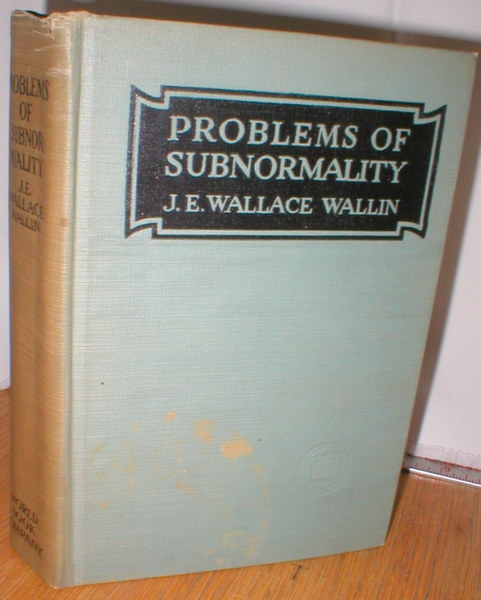 Image for Problems of Subnormality