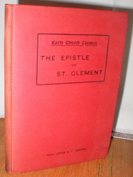 Image for The Epistle of St. Clement, Bishop of Rome