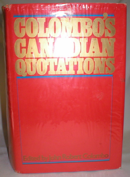 Image for Colombo's Canadian Quotations