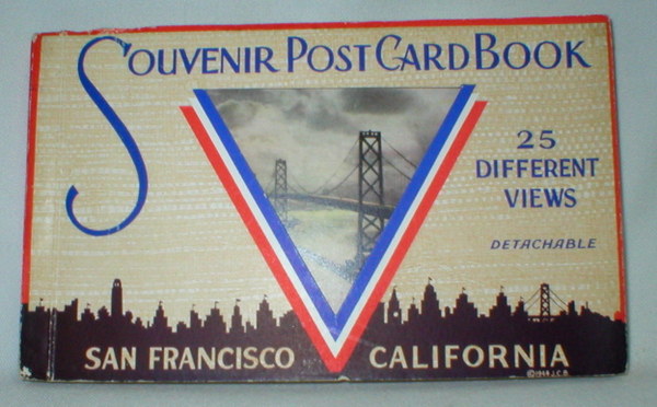 Image for Souvenir Post Card Book of San Francisco No. 4425 (25 Different Views)
