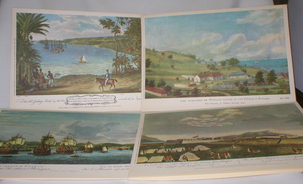Image for Four Views of West Indies Ports on Menus from Incres Line, m/s Victoria