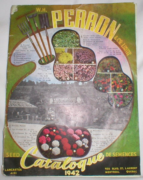 Image for W.H. Perron Seed Catalogue 1942