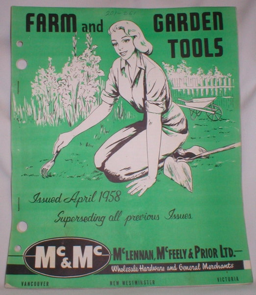 Image for Farm and Garden Tools; April, 1958