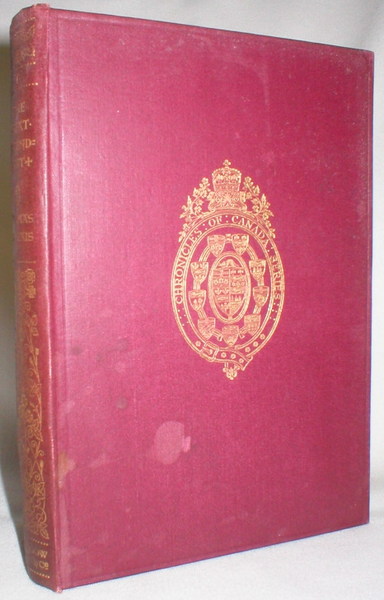 Image for The Great Intendant; Vol. 6 , Chronicles of Canada, Edited By George M. Wrong and H.H. Langton