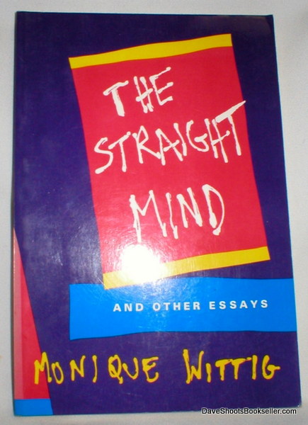 Image for The Straight Mind and Other Essays