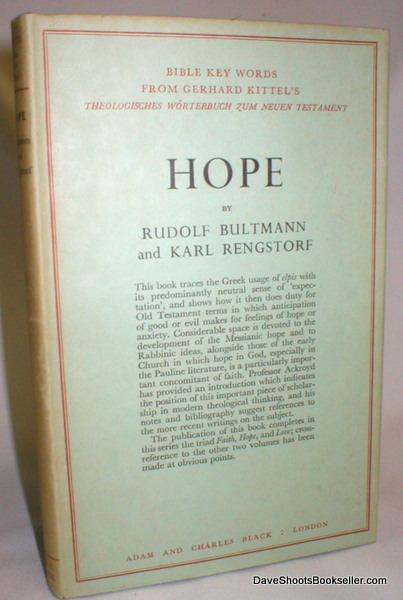 Image for Bible Key Words; Hope