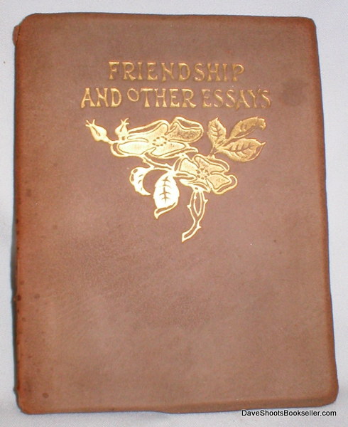 Image for Friendship and Other Essays