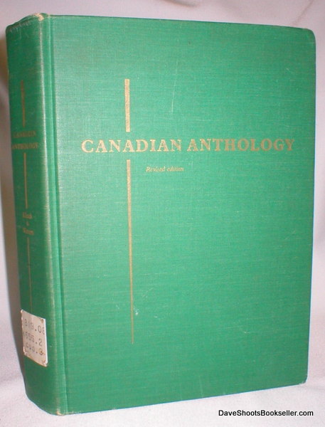 Image for Canadian Anthology (Revised Edition)