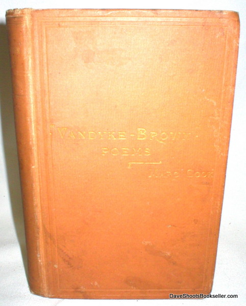 Image for Vandyke-Brown Poems