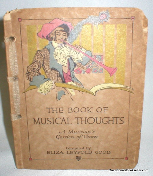 Image for The Book of Musical Thoughts; A Musician's Garden of Verses