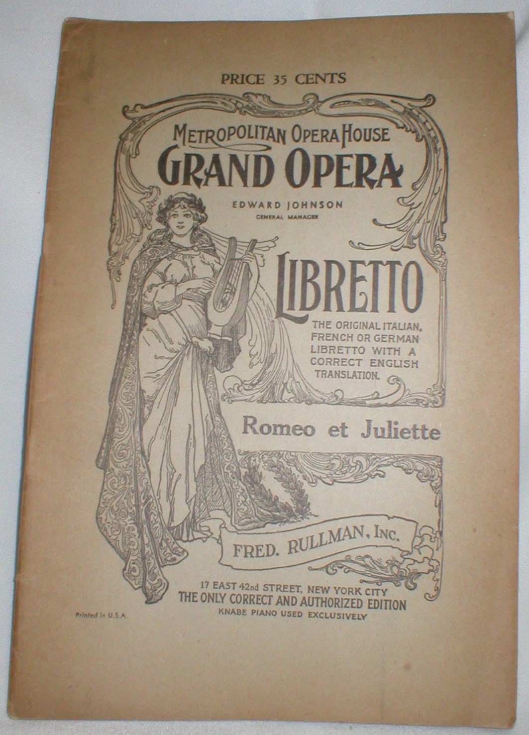 Image for Romeo et Juliette