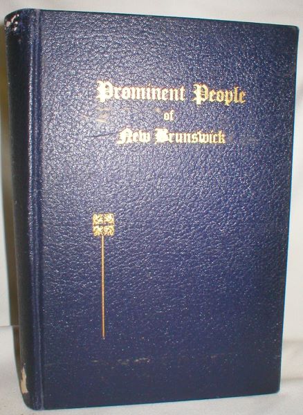 Image for Prominent People of New Brunswick (etc.)