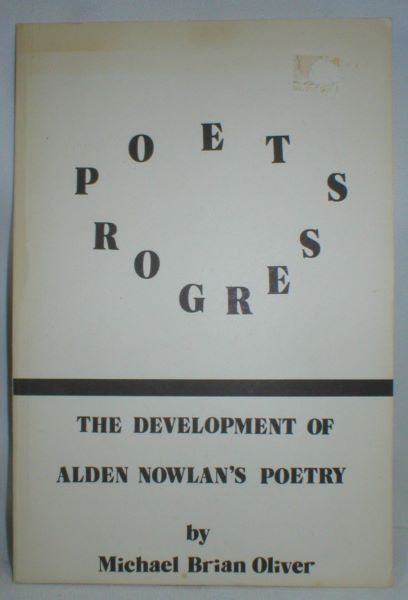 Image for Poet's Progress; The Development of Alden Nowlan's Poetry