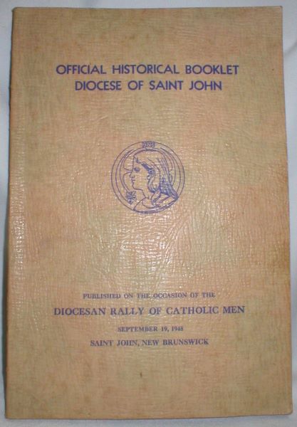Image for Official Historical Booklet; Diocese of Saint John