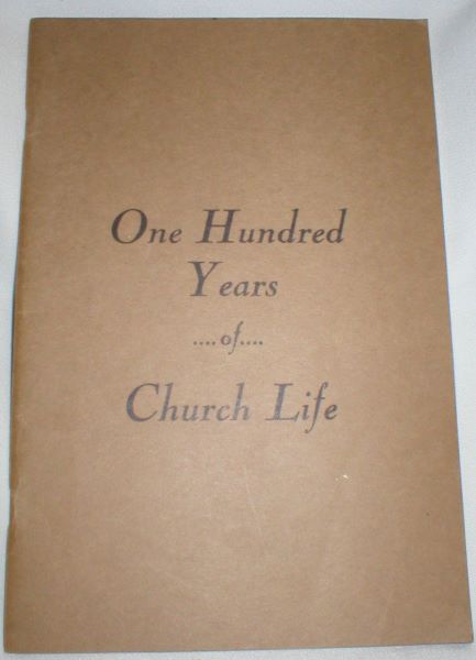Image for One Hundred Years of Church Life