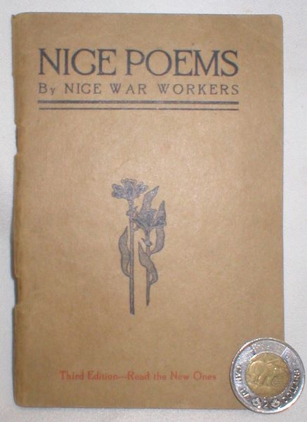 Image for Nice Poems By Nice War Workers/Naughty Poems By Naughty War Workers