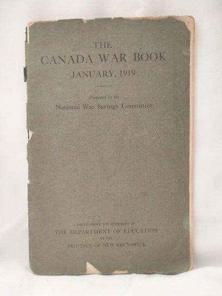 The Canada War Book, January, 1919